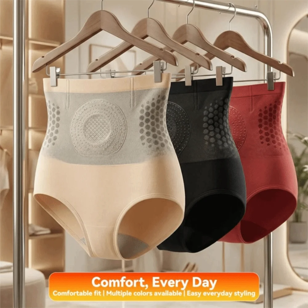 High Waisted Sculpting Shorts Abdominal Contraction Seamless Sculpting Fat-Burn Shorts Shapewear for Yoga Workout&Everyday Wear
