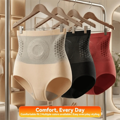 High Waisted Sculpting Shorts Abdominal Contraction Seamless Sculpting Fat-Burn Shorts Shapewear for Yoga Workout&Everyday Wear